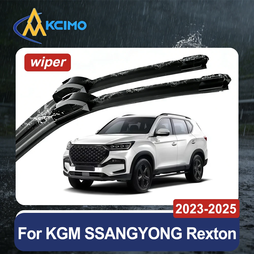 Direct Fit Rubber All-Weather Complete Windshield Wiper Blade Set For KGM SSANGYONG Rexton 2023-2025 Front Wiper Blades
Direct Fit Rubber All-Weather Complete Windshield Wiper Blade Set For KGM SSANGYONG Rexton 2023-2025 Front Wiper Blades