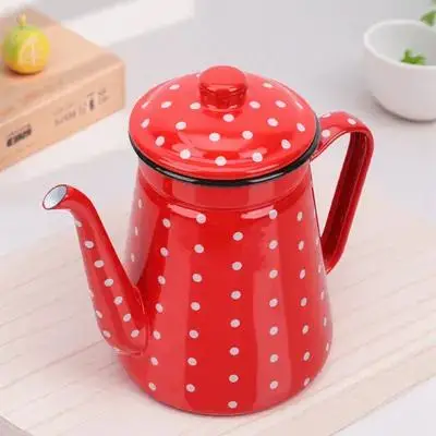 Enamel Coffee Pot Large Spout Water Kettle Household Storage Container For Tea Milk Wine Kitchen Supplies Enameled
Enamel Coffee Pot Large Spout Water Kettle Household Storage Container For Tea Milk Wine Kitchen Supplies Enameled