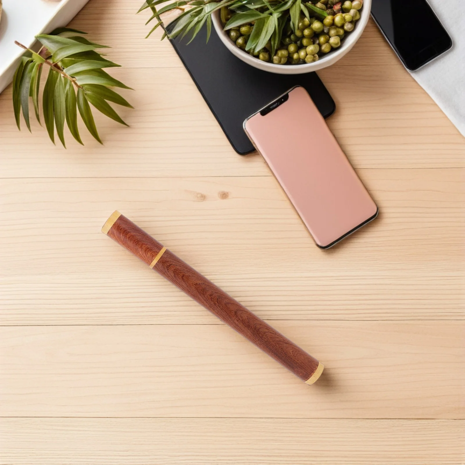 2Pcs Rosewood Incense Tube Organizer Wooden Stick Holder Fragrance Storage Box Slim Portable Container for Scented Incense
2Pcs Rosewood Incense Tube Organizer Wooden Stick Holder Fragrance Storage Box Slim Portable Container for Scented Incense