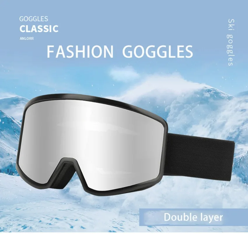 Новые двухслойные противотуманные лыжные очки, ветрозащитные очки, устойчивые к ультрафиолетовому излучению, сноуборд, лед, снег, спортивные очки на открытом воздухе, мужские и женские
Новые двухслойные противотуманные лыжные очки, ветрозащитные очки, устойчивые к ультрафиолетовому излучению, сноуборд, лед, снег, спортивные очки на открытом воздухе, мужские и женские