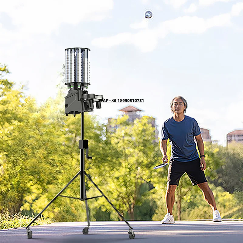 New Design Intelligent Badminton Machine Balla Shuttlecock Feeder Machine for Club Automatic Badminton Training Machine with App
New Design Intelligent Badminton Machine Balla Shuttlecock Feeder Machine for Club Automatic Badminton Training Machine with App