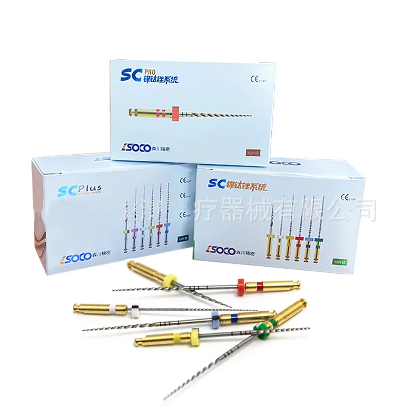 25/21mm Dentl Files SC Forward Rotation NiTi File Systemfor Endodontic Treatment Dentistry Materials 30 Pcs/5 piece x SOCO PLUS
25/21mm Dentl Files SC Forward Rotation NiTi File Systemfor Endodontic Treatment Dentistry Materials 30 Pcs/5 piece x SOCO PLUS