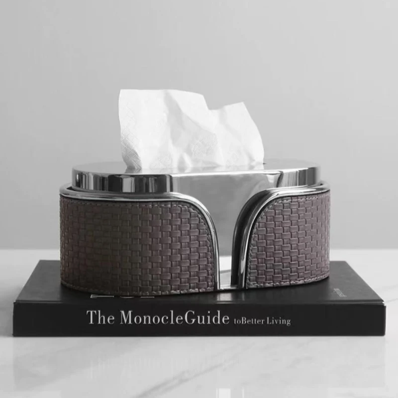 Modern Simple Tissue Boxes Faux Leather Material Napkin Case Living Room Paper Storage Box Indoor Practical Kitchen Organizer
Modern Simple Tissue Boxes Faux Leather Material Napkin Case Living Room Paper Storage Box Indoor Practical Kitchen Organizer