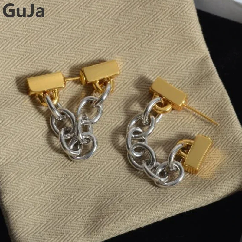 Modern Jewelry 925 Silver Needle Short Chain Dangle Earrings For Women Gifts Simply Cool Accessories Party Daily Wearing
Modern Jewelry 925 Silver Needle Short Chain Dangle Earrings For Women Gifts Simply Cool Accessories Party Daily Wearing