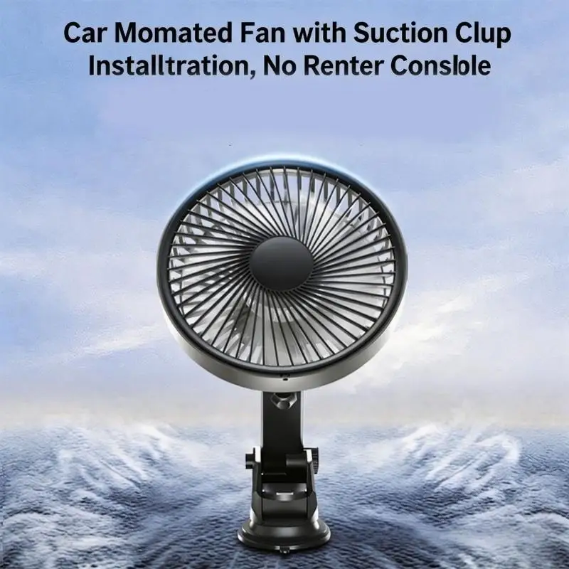 D0AB Car Cooling Fan with Suction Cup Electric Vehicle Fan for Auto Vehicles Home
D0AB Car Cooling Fan with Suction Cup Electric Vehicle Fan for Auto Vehicles Home