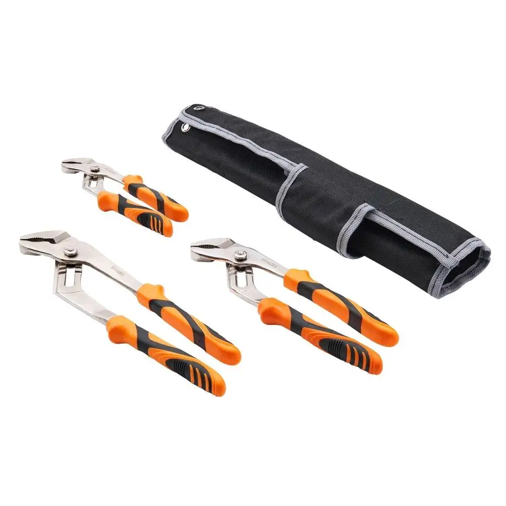3Piece Adjustable Groove Joint Pliers Set 12inch 10inch 8inch High Carbon Steel Multipurpose Water Pump Pliers for home Repair
3Piece Adjustable Groove Joint Pliers Set 12inch 10inch 8inch High Carbon Steel Multipurpose Water Pump Pliers for home Repair