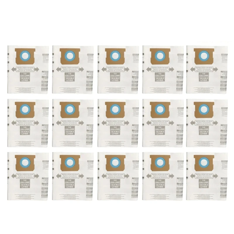 Dust Bags For Shop Vac 5-8 Gallon Vacuum Type E/H 90661 906-61 9066100 Disposable Collection Filter Bags Replacemen Active
Dust Bags For Shop Vac 5-8 Gallon Vacuum Type E/H 90661 906-61 9066100 Disposable Collection Filter Bags Replacemen Active