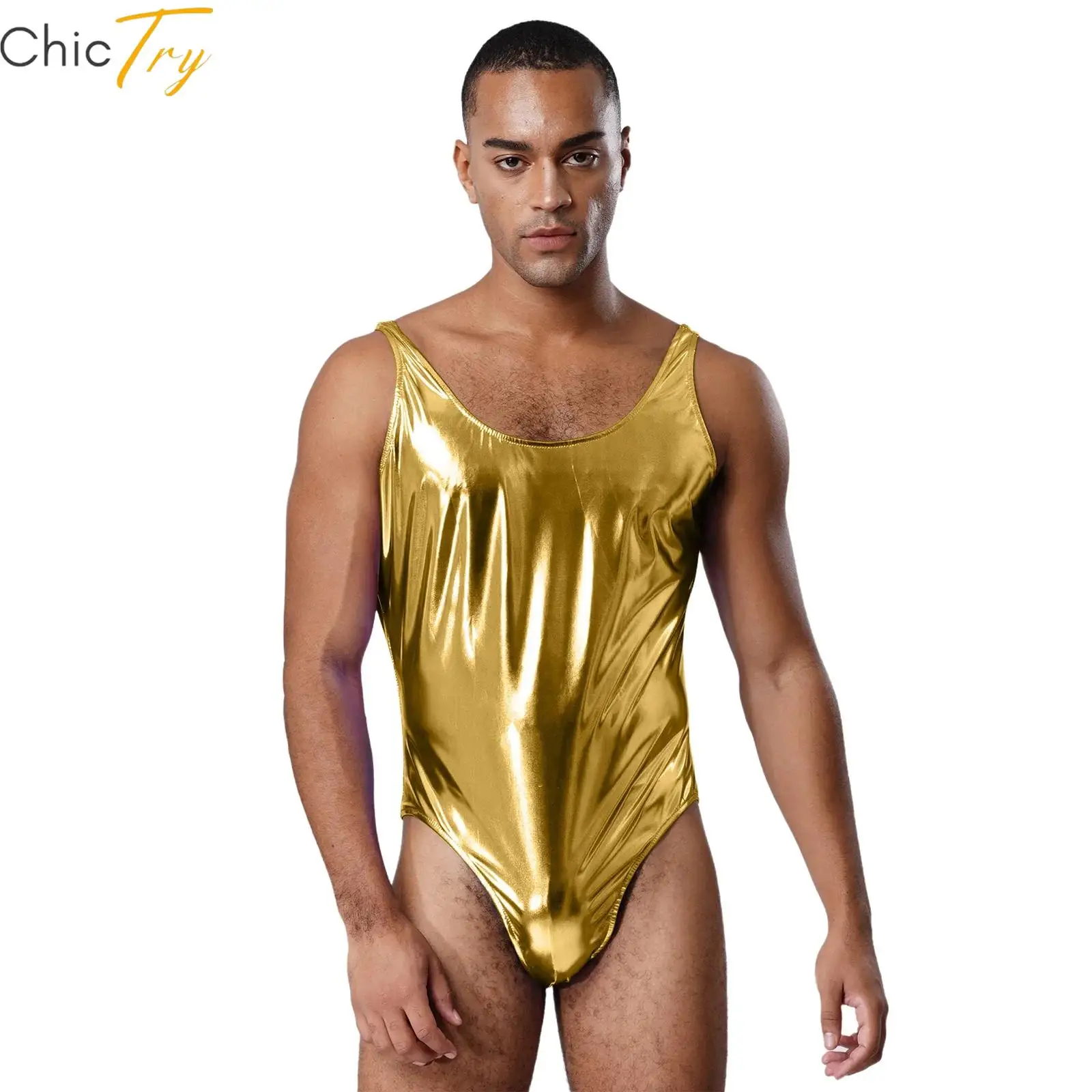 Мужское блестящее боди без рукавов металлик, узкие трико на бретелях, Клубная одежда, костюмы для танцев на пилоне, комбинезон для выступлений на сцене, Rave Party
Мужское блестящее боди без рукавов металлик, узкие трико на бретелях, Клубная одежда, костюмы для танцев на пилоне, комбинезон для выступлений на сцене, Rave Party