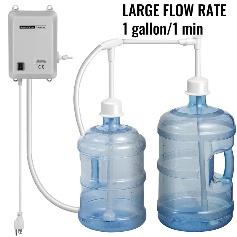 SucceBuy Bottle Dispenser Pump System Softener Single/Double Pipe Reverse Osmosis Equipment Refrigerator Maker