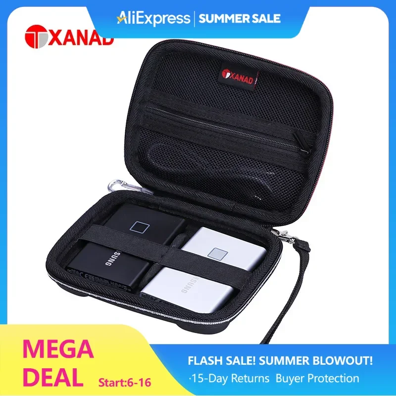 XANAD EVA Hard Case for Samsung T7 Touch SSD Protective Box 2 in 1 for Samsung T7 Touch Storage Bag(Case Only)
XANAD EVA Hard Case for Samsung T7 Touch SSD Protective Box 2 in 1 for Samsung T7 Touch Storage Bag(Case Only)