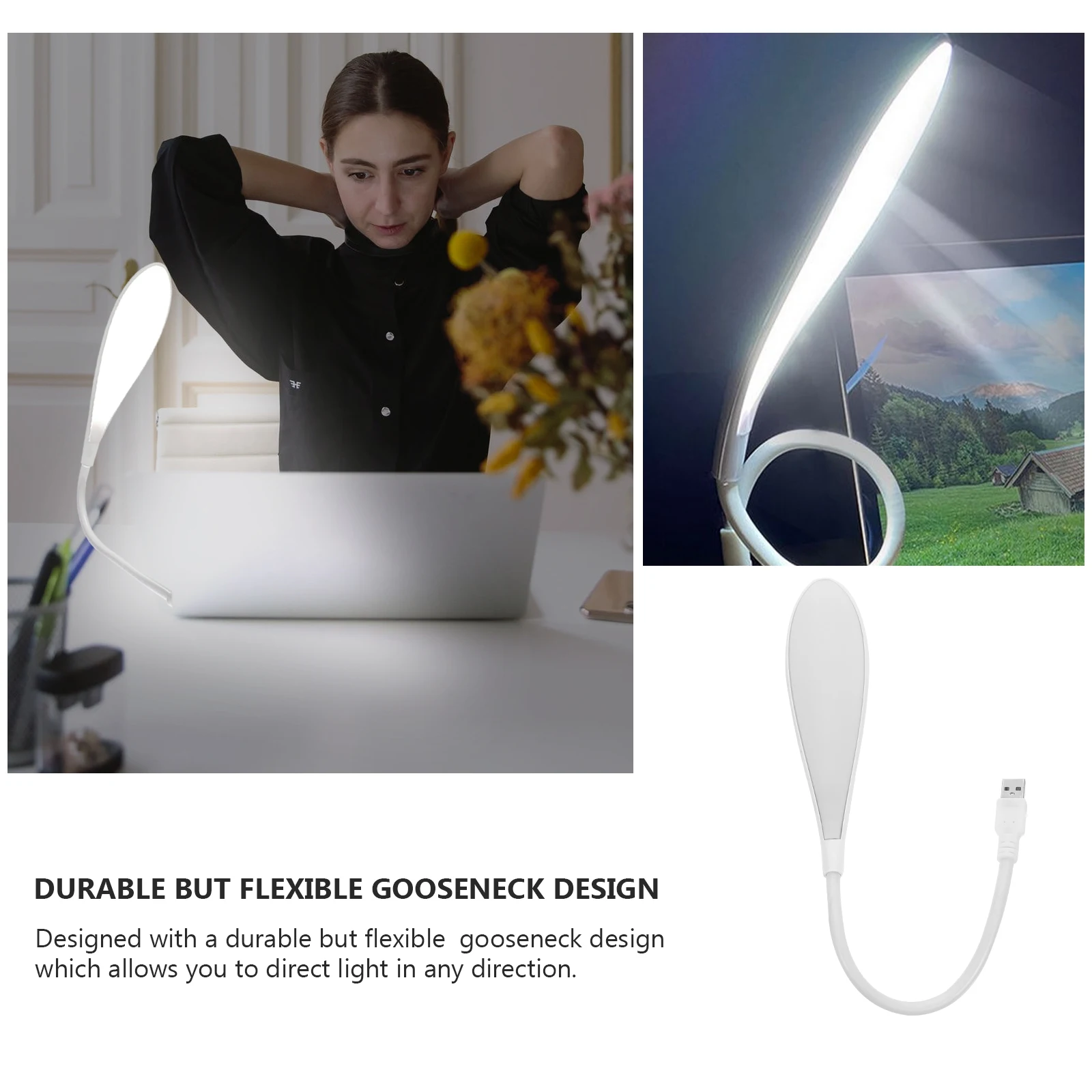 Portable Night Light Lamp LED USB Computer Laptop Reading Lights Plastic Keyboard Fixture Durable Gooseneck NonFlickering 14Leds 
Portable Night Light Lamp LED USB Computer Laptop Reading Lights Plastic Keyboard Fixture Durable Gooseneck NonFlickering 14Leds