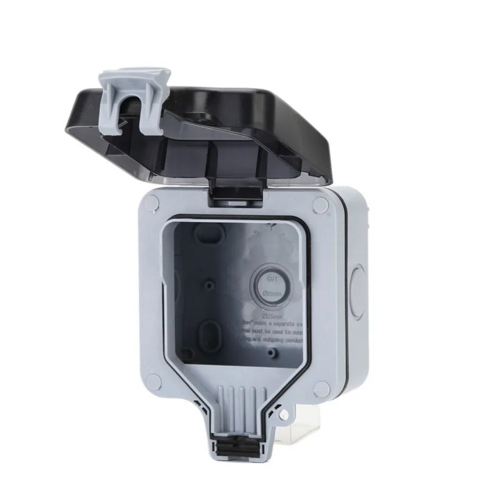 Waterproof Design Wall Switch Socket Dust Proof USB Port Electrical Outlet IP66 Waterproof UK Plug Outdoor Switched Power Socket
Waterproof Design Wall Switch Socket Dust Proof USB Port Electrical Outlet IP66 Waterproof UK Plug Outdoor Switched Power Socket