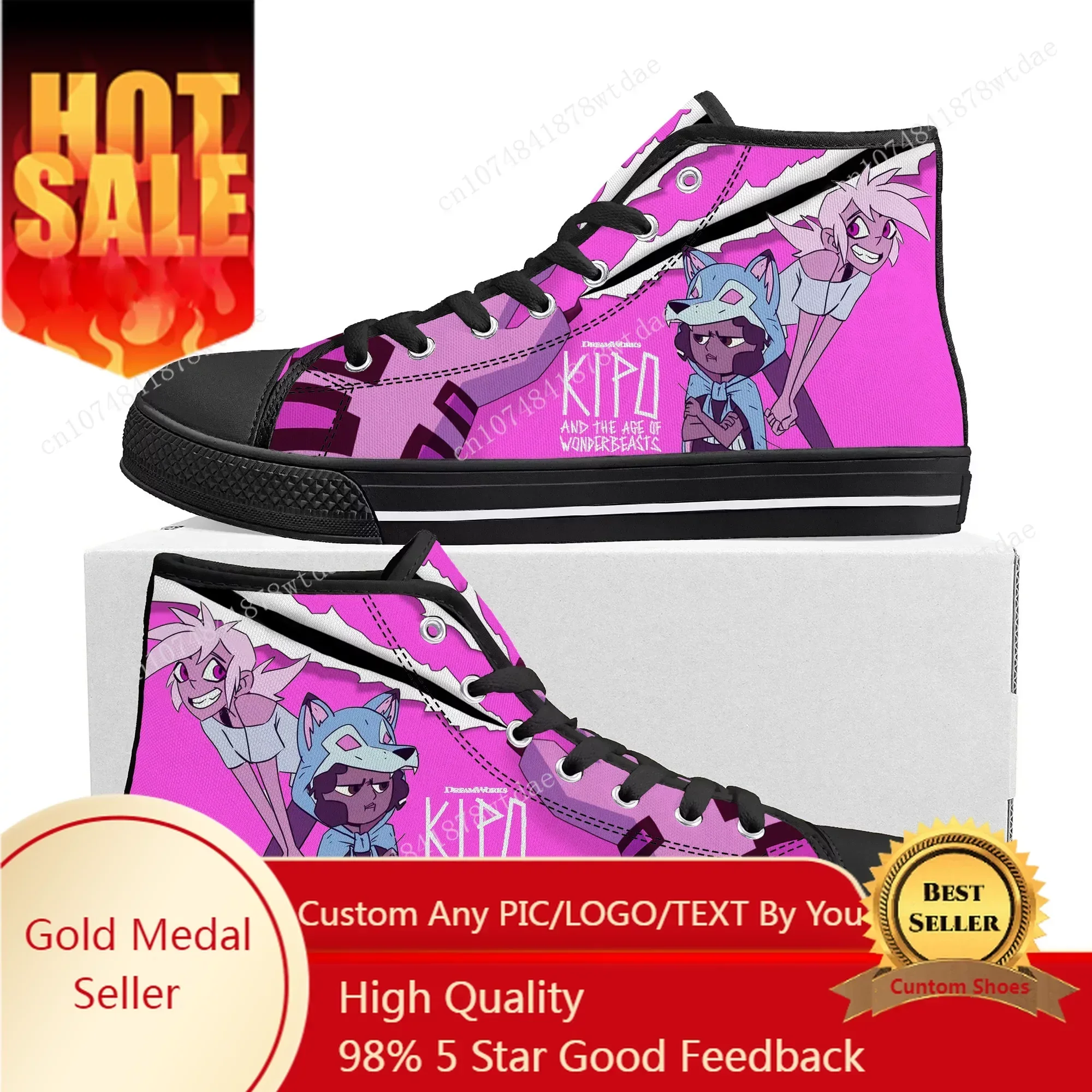 Kipo And The Age Of Wonderbeasts High Top Sneakers Men Women Teenager High Quality Canvas Sneaker Anime Casual Custom Made Shoes
Kipo And The Age Of Wonderbeasts High Top Sneakers Men Women Teenager High Quality Canvas Sneaker Anime Casual Custom Made Shoes