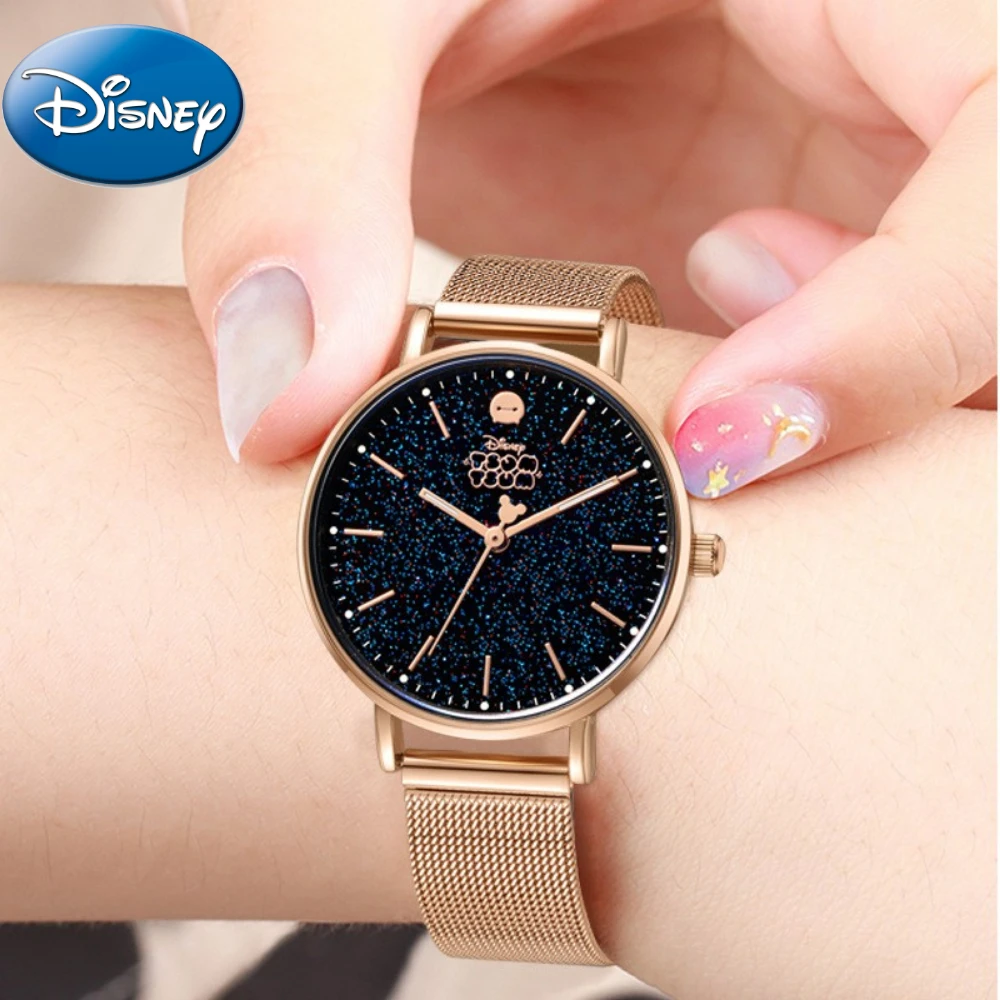 Disney Songsong Women Romantic Starry Sky Light Luxury Ladies Mesh Belt Waterproof Quartz Watch Girl Gift Box Relogio Masculino
Disney Songsong Women Romantic Starry Sky Light Luxury Ladies Mesh Belt Waterproof Quartz Watch Girl Gift Box Relogio Masculino