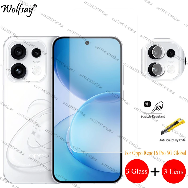 Camera Lens Protector For Oppo Reno 16 Pro Screen Protector For Oppo Reno16 Pro 5G Clear Front Glass For Oppo Reno 16 Pro Glass
Camera Lens Protector For Oppo Reno 16 Pro Screen Protector For Oppo Reno16 Pro 5G Clear Front Glass For Oppo Reno 16 Pro Glass