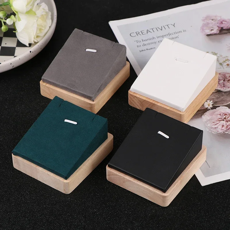Wooden Base+Velvet Jewelry Pendant Necklace Earring Display Stand Holder Women Shopwindow Jewelry Organizer Trays Box
Wooden Base+Velvet Jewelry Pendant Necklace Earring Display Stand Holder Women Shopwindow Jewelry Organizer Trays Box