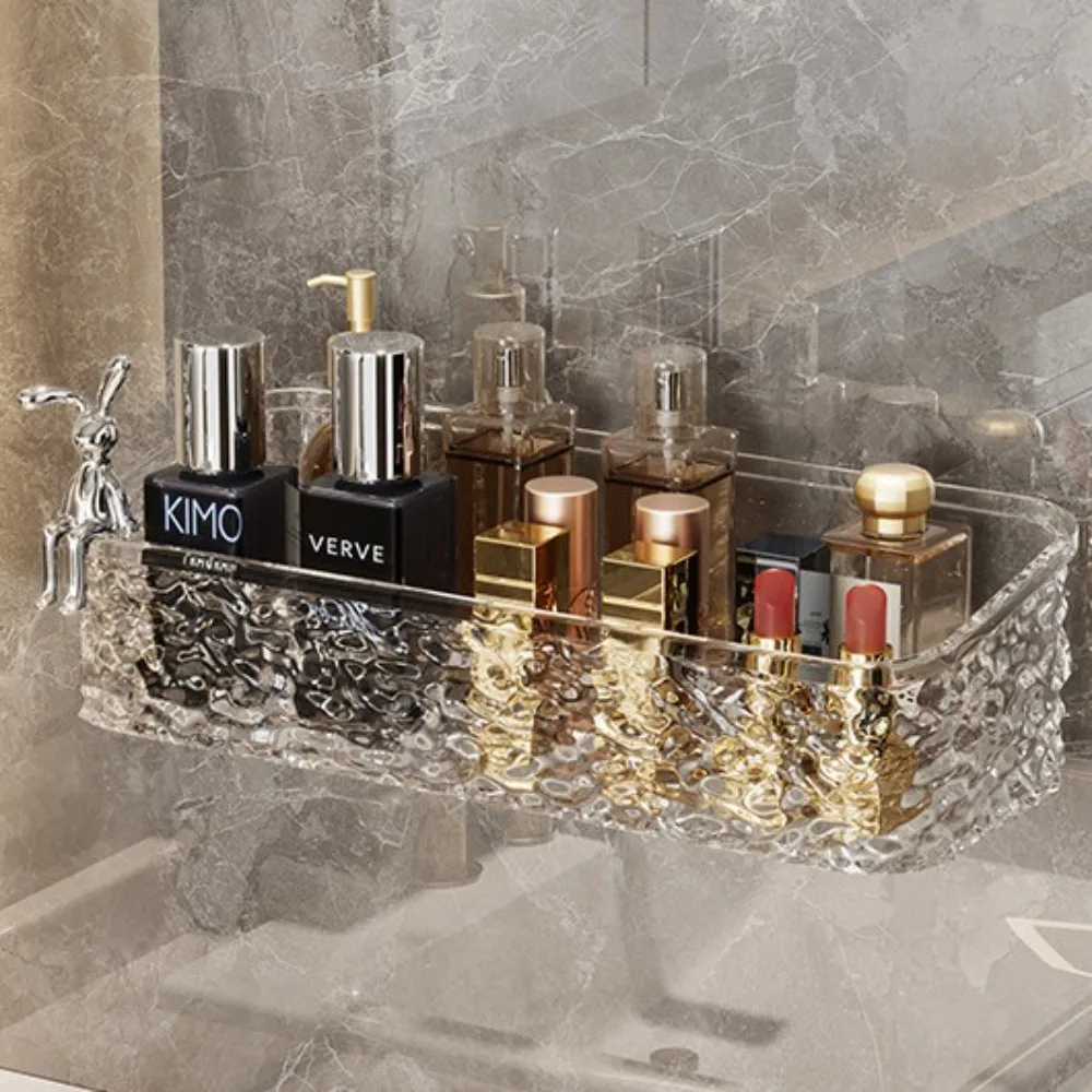 Wall Mounted Water Ripple Storage Shelf Nail Free Mounting Removable Punch Free Shower Storage Rack Hollow Drain Hole
Wall Mounted Water Ripple Storage Shelf Nail Free Mounting Removable Punch Free Shower Storage Rack Hollow Drain Hole