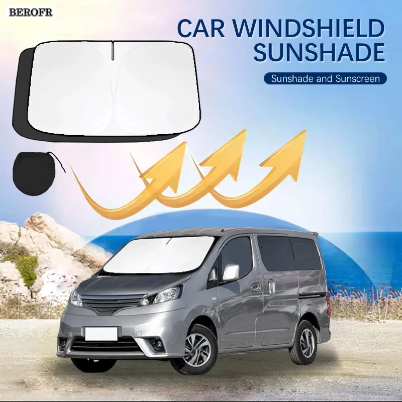 Car Windshield Sun Shade Covers Front Window Sunscreen UV Parasol For Nissan NV200 Summer Car Accessories
Car Windshield Sun Shade Covers Front Window Sunscreen UV Parasol For Nissan NV200 Summer Car Accessories