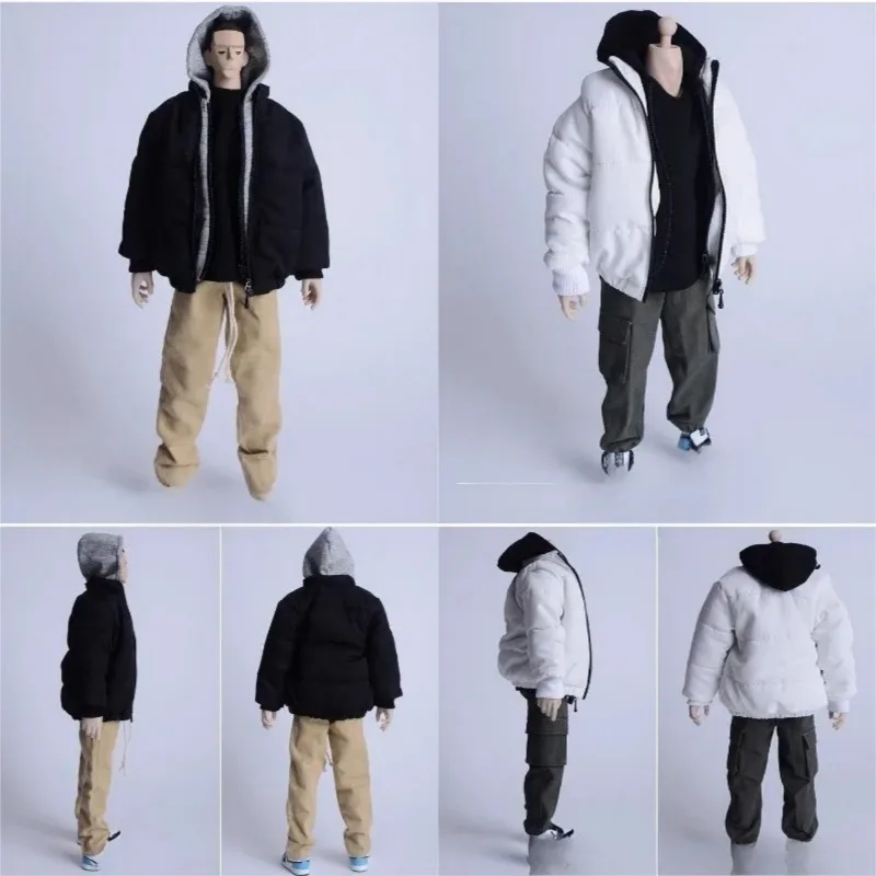 1/6 Scale Male False Two-piece Hooded Double Zipper Cotton-padded Jacket Soldier Coat Model Fit 12'' Action Figures Decoration
1/6 Scale Male False Two-piece Hooded Double Zipper Cotton-padded Jacket Soldier Coat Model Fit 12'' Action Figures Decoration
