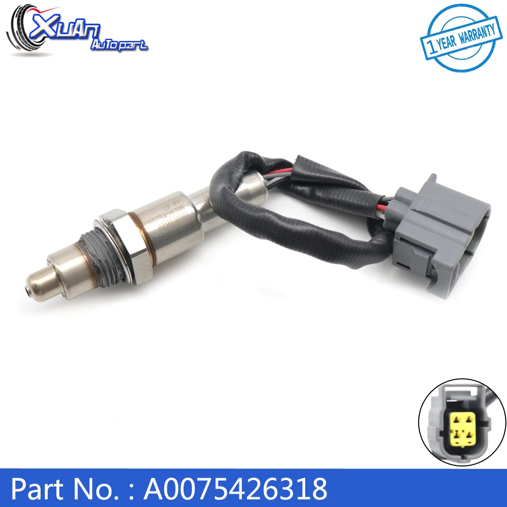 XUAN Air Fuel Ratio Lambda O2 Oxygen Sensor A0075426318 For Mercedes-Benz A180 A200 A250 B180 B250 CLA250 CLA45 AMG
XUAN Air Fuel Ratio Lambda O2 Oxygen Sensor A0075426318 For Mercedes-Benz A180 A200 A250 B180 B250 CLA250 CLA45 AMG