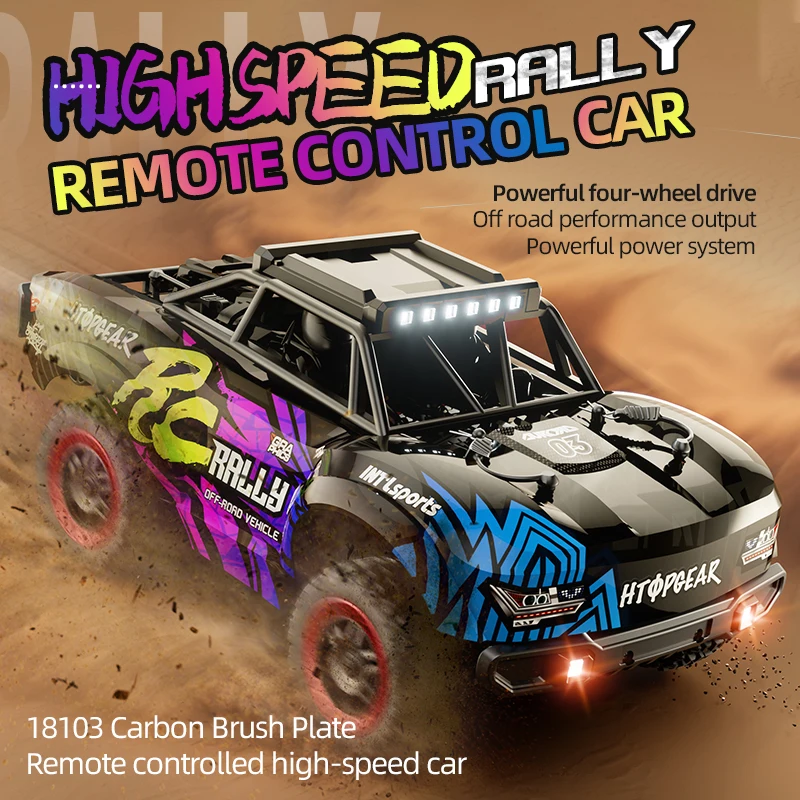 SCY 4WD RC Car 18103 1:16 70KM/H Or 50KM/H With LED Remote Control Cars High Speed Drift Monster Truck for Kids vs 144001 Toys
SCY 4WD RC Car 18103 1:16 70KM/H Or 50KM/H With LED Remote Control Cars High Speed Drift Monster Truck for Kids vs 144001 Toys