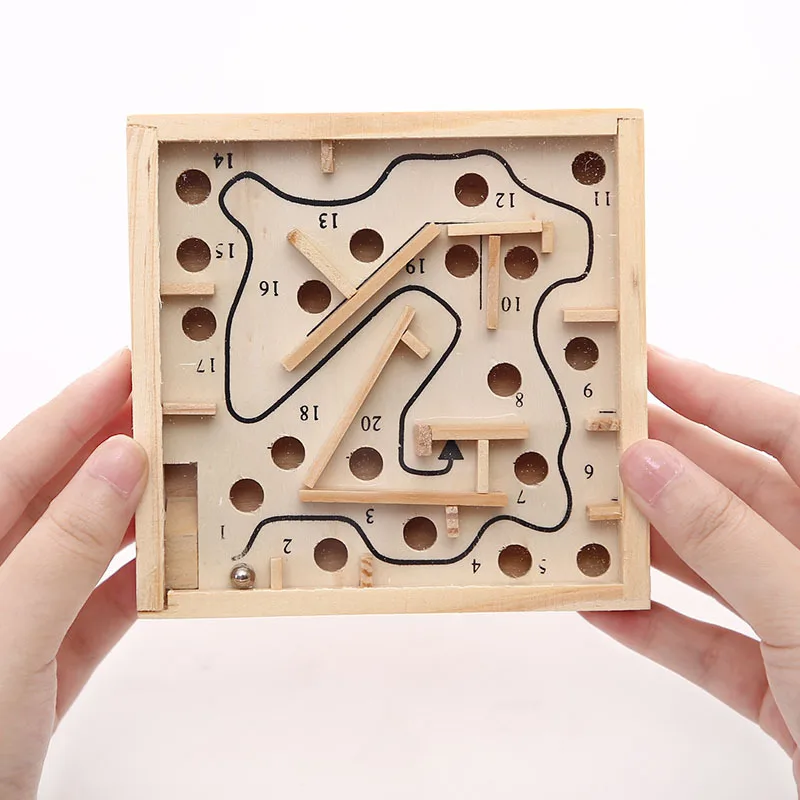 Wooden Walking Beads Maze Toys Children's Puzzle Gifts Creative Labyrinth Balancing Walking Beads Handheld Stress Relief Game
Wooden Walking Beads Maze Toys Children's Puzzle Gifts Creative Labyrinth Balancing Walking Beads Handheld Stress Relief Game