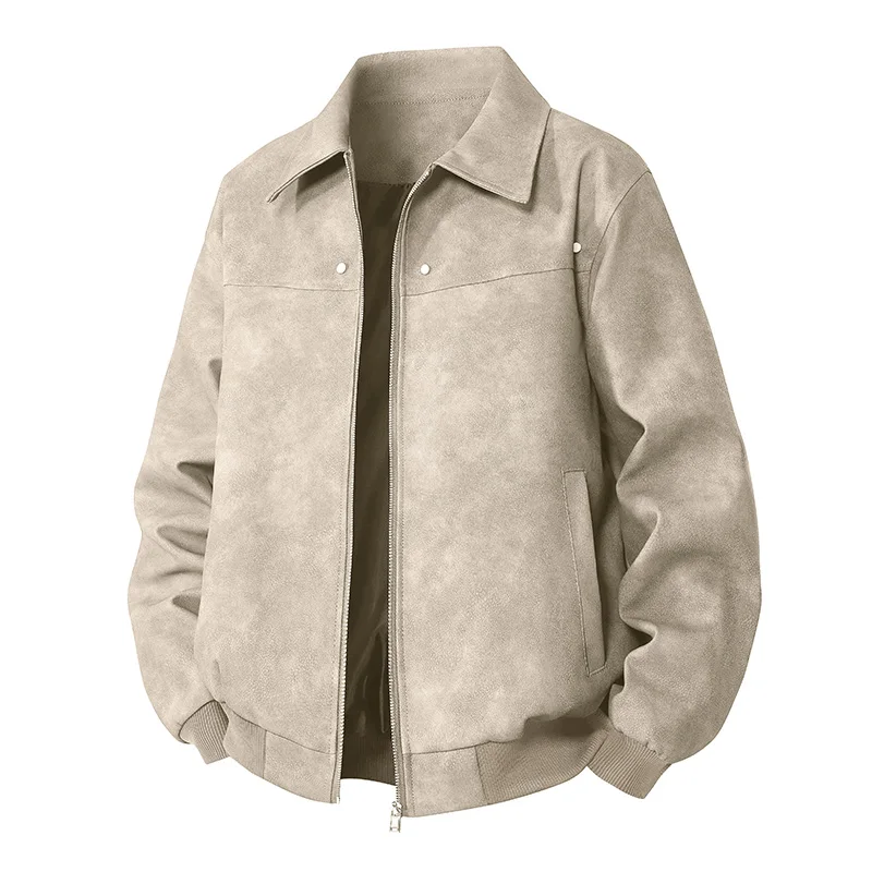 Preppy Style Solid Color Zipper Cardigan Coats Lantern Long Sleeve Men's Clothing Casual Autumn Winter Turn-down Collar Tops
Preppy Style Solid Color Zipper Cardigan Coats Lantern Long Sleeve Men's Clothing Casual Autumn Winter Turn-down Collar Tops