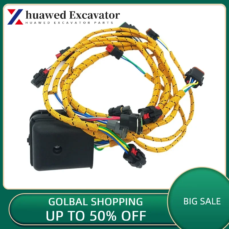 Жгут двигателя для экскаватора Caterpillar Cat 330d/336d C9, 323-9140
Жгут двигателя для экскаватора Caterpillar Cat 330d/336d C9, 323-9140