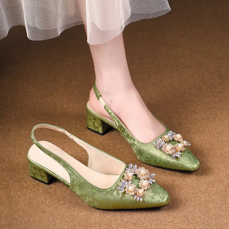Baotou Sandals for Women in The Summer of 2026 Single Shoes with and High Heels
Baotou Sandals for Women in The Summer of 2026 Single Shoes with and High Heels
