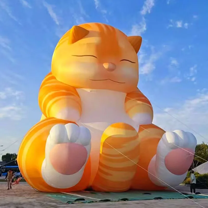 Надувной кот с воздуходувкой, воздушная модель животного, реквизит для украшения квадратной травы в торговом центре на открытом воздухе
Надувной кот с воздуходувкой, воздушная модель животного, реквизит для украшения квадратной травы в торговом центре на открытом воздухе