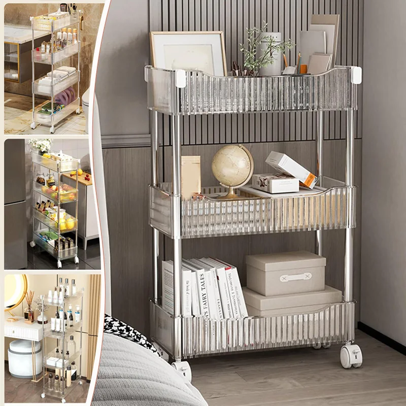 2/3/4 Tiers Clear Acrylic Rolling Cart Narrow Slit Slim Storage Rack with Wheels Removable Shelf for Bathroom Bedroom Kitchen
2/3/4 Tiers Clear Acrylic Rolling Cart Narrow Slit Slim Storage Rack with Wheels Removable Shelf for Bathroom Bedroom Kitchen