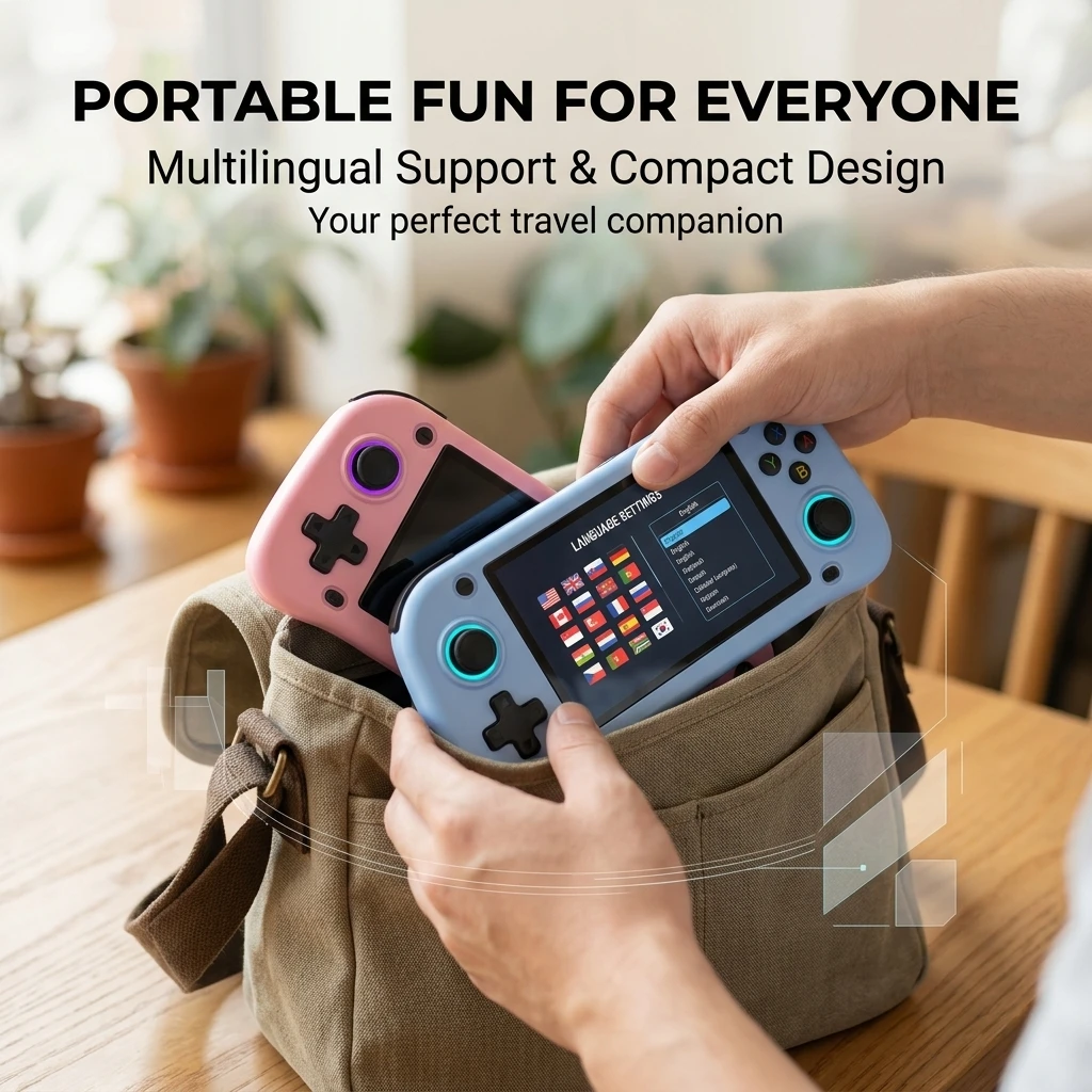 G28 Handheld Game Console: 4.3-inch screen, 3000mAh battery, 64GB storage with a variety of classic games pre-installed, HD dis
G28 Handheld Game Console: 4.3-inch screen, 3000mAh battery, 64GB storage with a variety of classic games pre-installed, HD dis