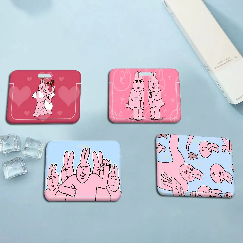 Пластиковый держатель для карт Himari Myfriend Pink Rabbit Spoof MEME: популярный чехол для проездного, банковской, рабочей карты, идентификационный бейдж, именной бейдж
Пластиковый держатель для карт Himari Myfriend Pink Rabbit Spoof MEME: популярный чехол для проездного, банковской, рабочей карты, идентификационный бейдж, именной бейдж