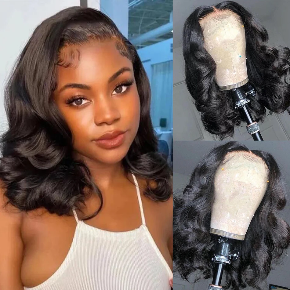 Loose Body Wave Short Bob 13X4 HD Full Lace Frontal Human Hair Wigs 210% Desnity Wavy Human Hair Wigs For Black Women
Loose Body Wave Short Bob 13X4 HD Full Lace Frontal Human Hair Wigs 210% Desnity Wavy Human Hair Wigs For Black Women