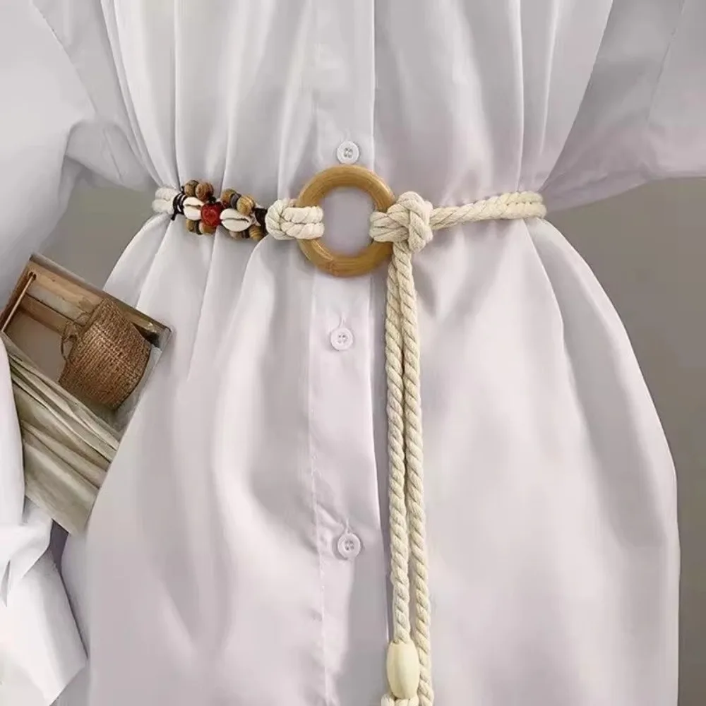 Fashion Bohemian Style Ethnic Braided Belt Vintage Handmade Waist Chain Woven Universal Women's Waist Rope
Fashion Bohemian Style Ethnic Braided Belt Vintage Handmade Waist Chain Woven Universal Women's Waist Rope