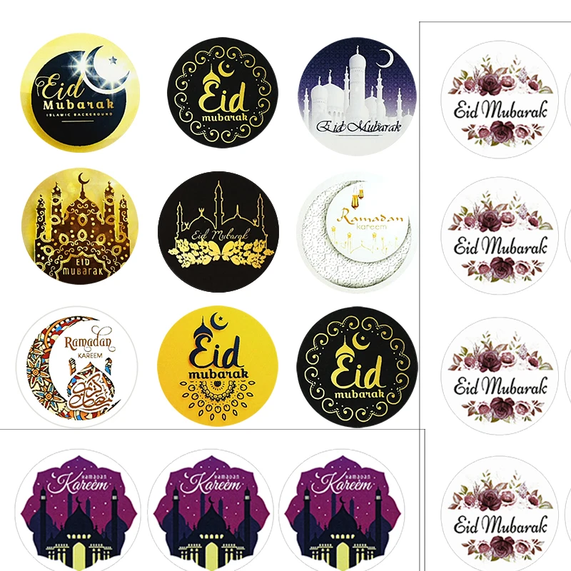 120pcs Ramadan EID Mubarak Decorations Paper Sticker Gift Label Seal Stickers Islamic Muslim Eid al-fitr Decoration Supplies
120pcs Ramadan EID Mubarak Decorations Paper Sticker Gift Label Seal Stickers Islamic Muslim Eid al-fitr Decoration Supplies