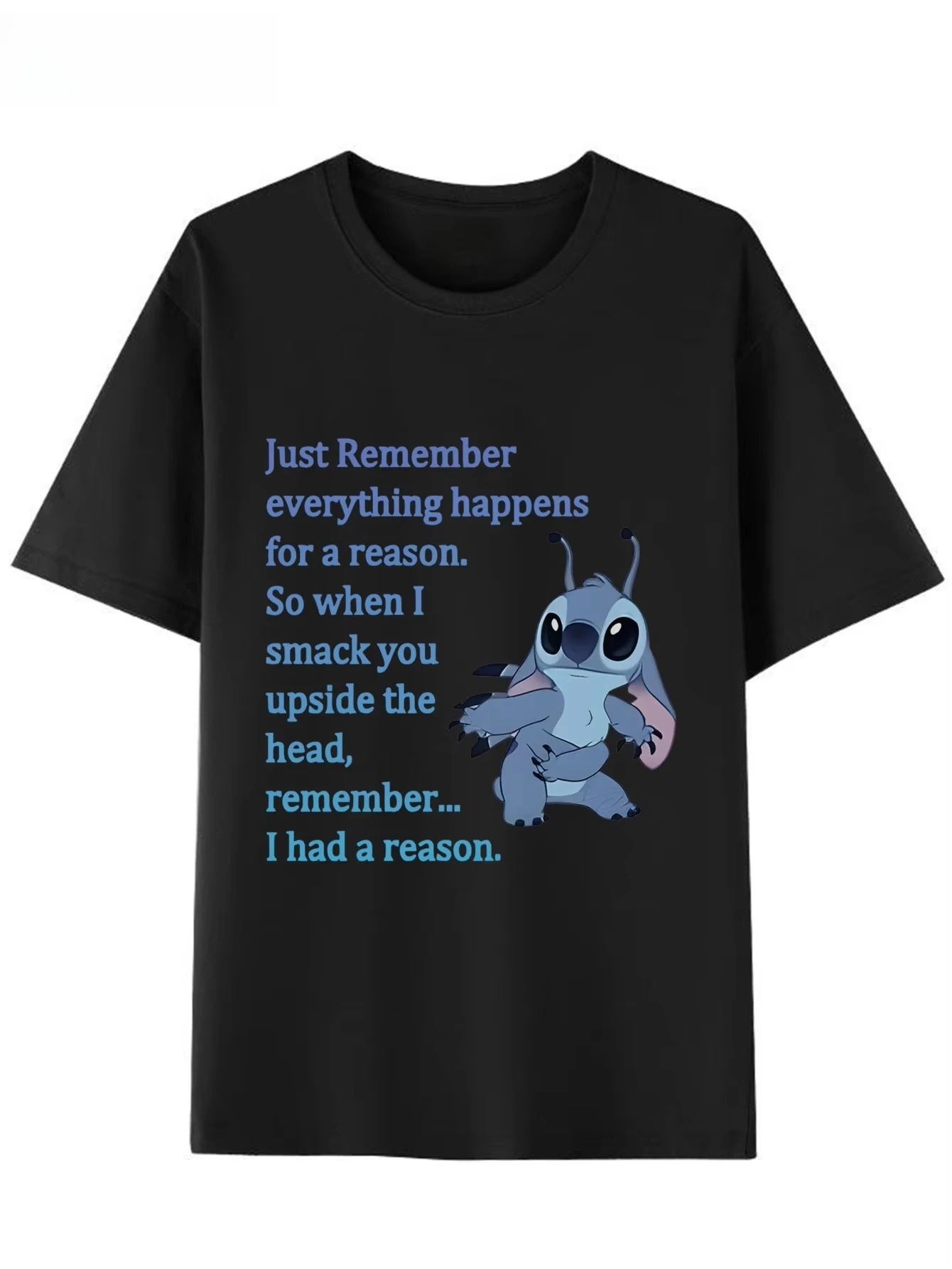 2025 Autumn New Disney Authorized Black Cotton T-Shirt Unisex Short Sleeve T-Shirt Suitable for Casual Machine Wash All Season 
2025 Autumn New Disney Authorized Black Cotton T-Shirt Unisex Short Sleeve T-Shirt Suitable for Casual Machine Wash All Season