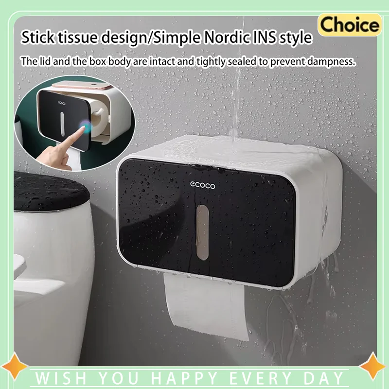 Настенный держатель для туалетной бумаги без дрели, водонепроницаемый органайзер для салфеток в ванной комнате для ванной/туалета/фургона, компактный нержавеющий дизайн 
Настенный держатель для туалетной бумаги без дрели, водонепроницаемый органайзер для салфеток в ванной комнате для ванной/туалета/фургона, компактный нержавеющий дизайн