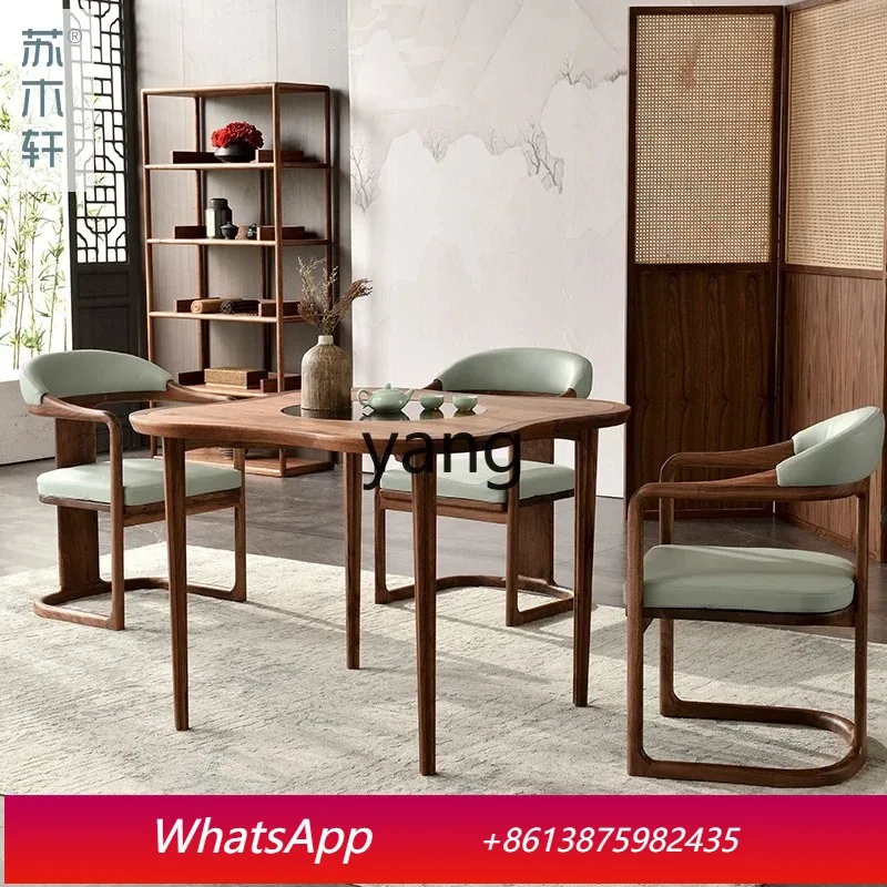 MM plum blossom table Song-style solid wood chess and card table black walnut casual square table
MM plum blossom table Song-style solid wood chess and card table black walnut casual square table