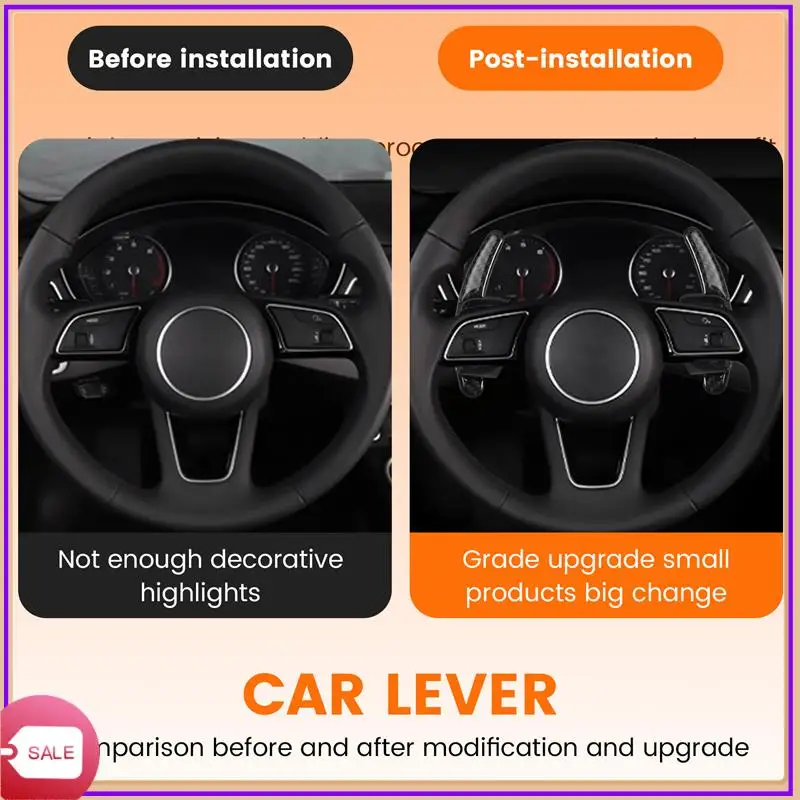 Prominent 2Pcs Car Steering Wheel Shift Paddle Blade Shiftersteering Wheel Shifter Car Styling Suitable For Golf 5/Polo/Jedda/ P
Prominent 2Pcs Car Steering Wheel Shift Paddle Blade Shiftersteering Wheel Shifter Car Styling Suitable For Golf 5/Polo/Jedda/ P