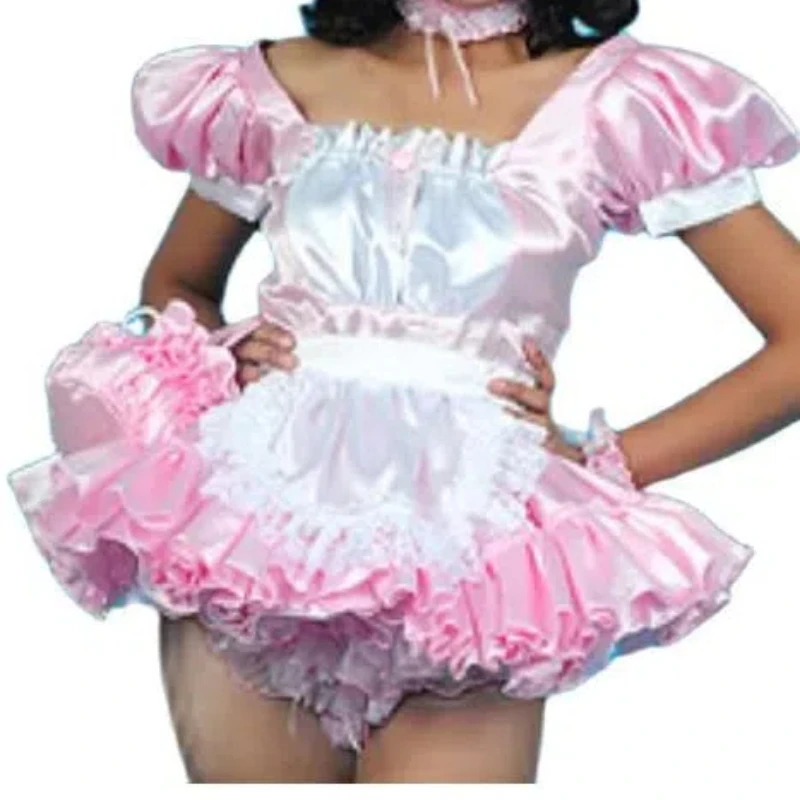 Mode Erwachsenen Riesen Baby sexy Mädchen rosa eine Schulter Satin Kleid Sissy Rollenspiel Make-up Ball Dienst mädchen anpassbar
Mode Erwachsenen Riesen Baby sexy Mädchen rosa eine Schulter Satin Kleid Sissy Rollenspiel Make-up Ball Dienst mädchen anpassbar