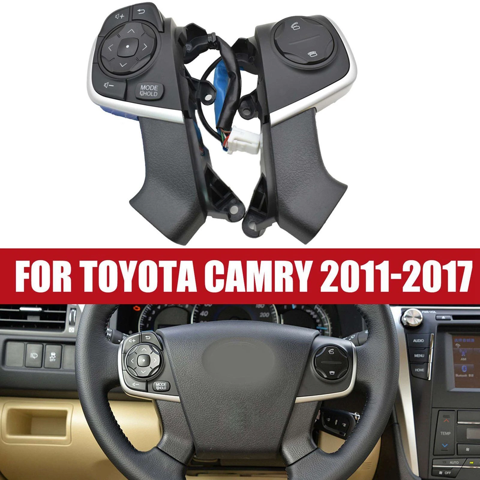 84250-33340 8425033340 Steering Wheel Audio Radio Control Switch Button Set For Toyota Camry 2011-2017
84250-33340 8425033340 Steering Wheel Audio Radio Control Switch Button Set For Toyota Camry 2011-2017