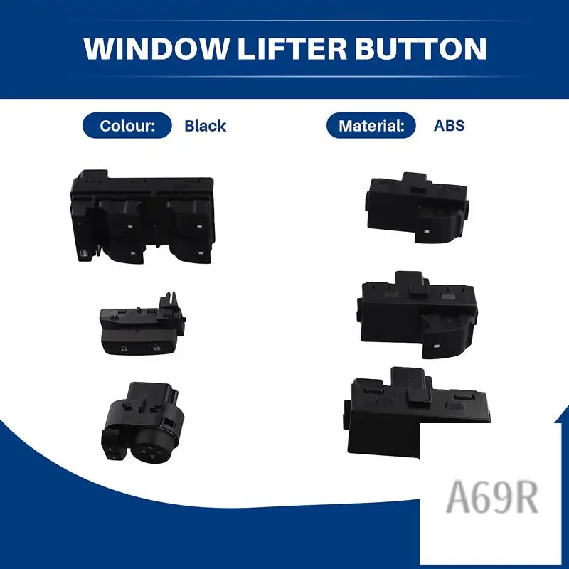A69R-6Pcs/Set Front Left Right Power Window Lifter Button Door Lock Mirror Control Switch For Chevy Silverado GMC Sierra
A69R-6Pcs/Set Front Left Right Power Window Lifter Button Door Lock Mirror Control Switch For Chevy Silverado GMC Sierra