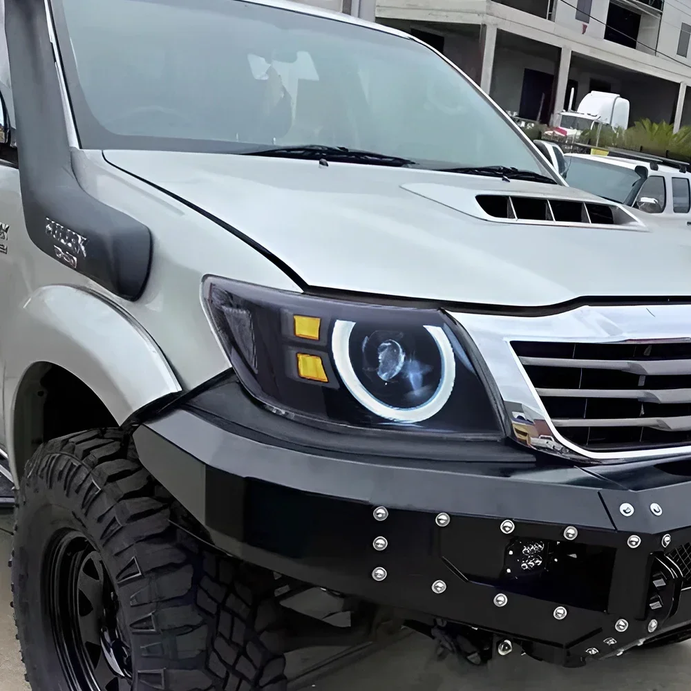 Modified Car Front Lamp For Toyota Hilux Revo Vigo 2008-2011 Upgrade LED High Configuration Projector Lens Hot Sale Accessories
Modified Car Front Lamp For Toyota Hilux Revo Vigo 2008-2011 Upgrade LED High Configuration Projector Lens Hot Sale Accessories