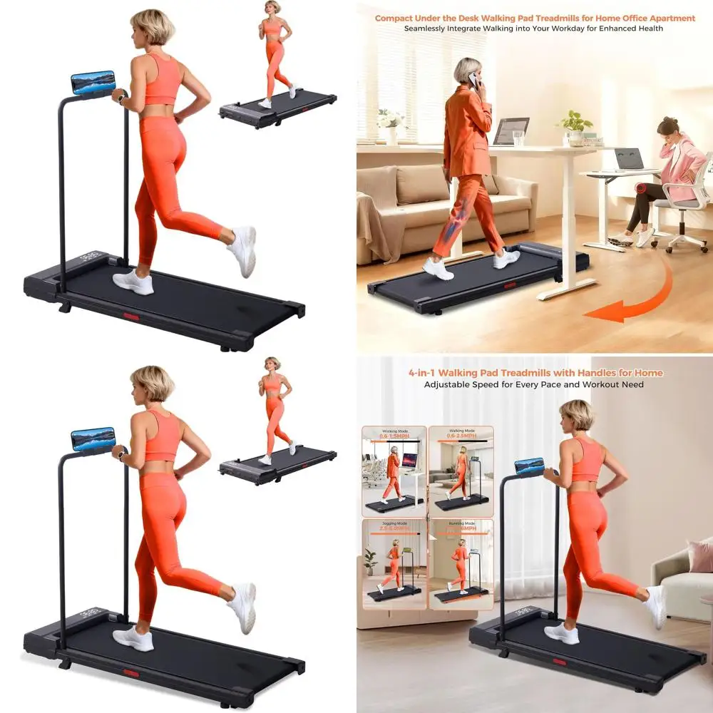 Портативная беговая дорожка под стол с ручкой, обновленная модель 2026 года, 3.0 л.с., скорость 0.6-7.6 миль/ч, нагрузка до 350 фунтов
Портативная беговая дорожка под стол с ручкой, обновленная модель 2026 года, 3.0 л.с., скорость 0.6-7.6 миль/ч, нагрузка до 350 фунтов