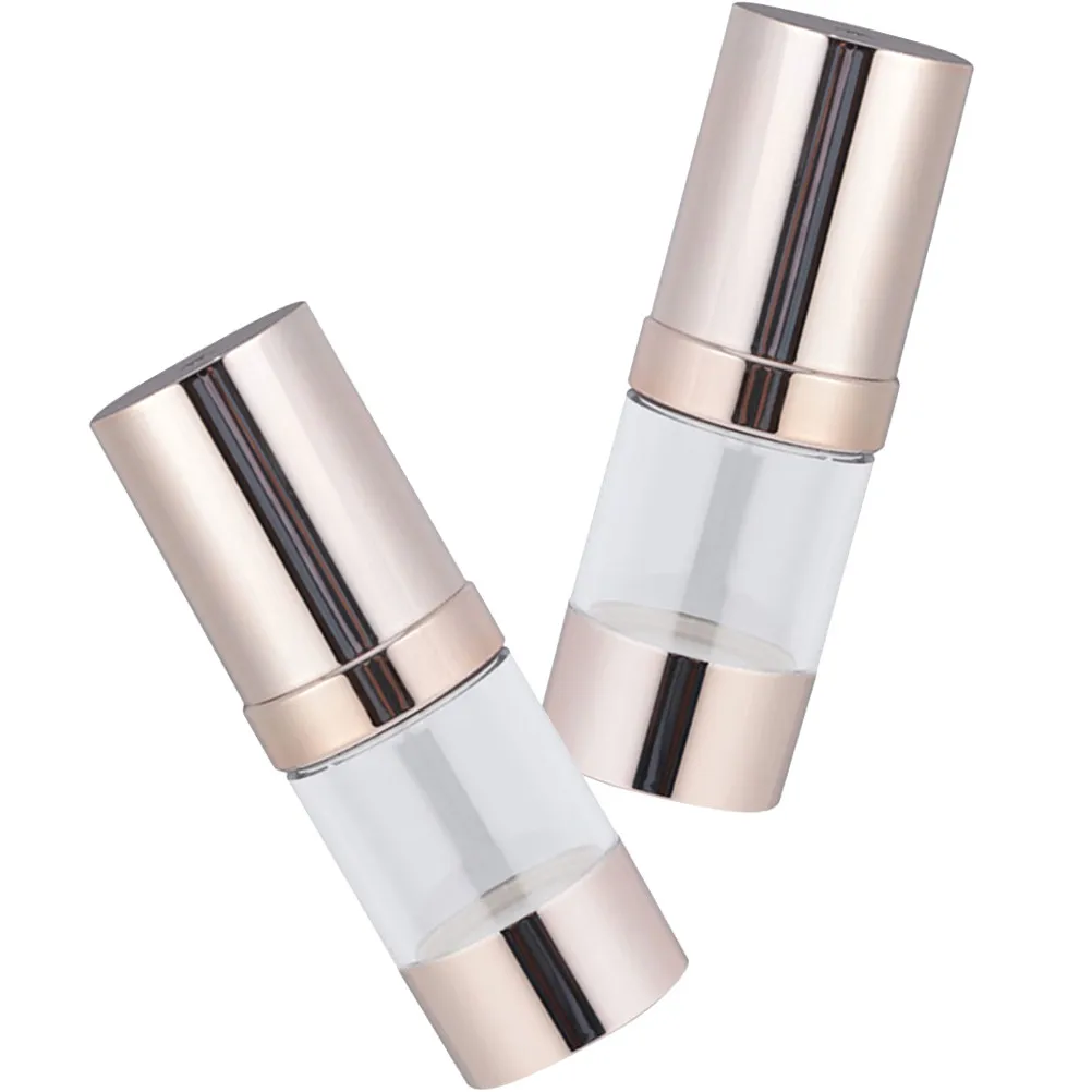 2Pcs Vacuum Bottles Airless Pump Lotion Containers Multi Use Jars Travel Size Leak Proof Plastic Travel Skincare
2Pcs Vacuum Bottles Airless Pump Lotion Containers Multi Use Jars Travel Size Leak Proof Plastic Travel Skincare