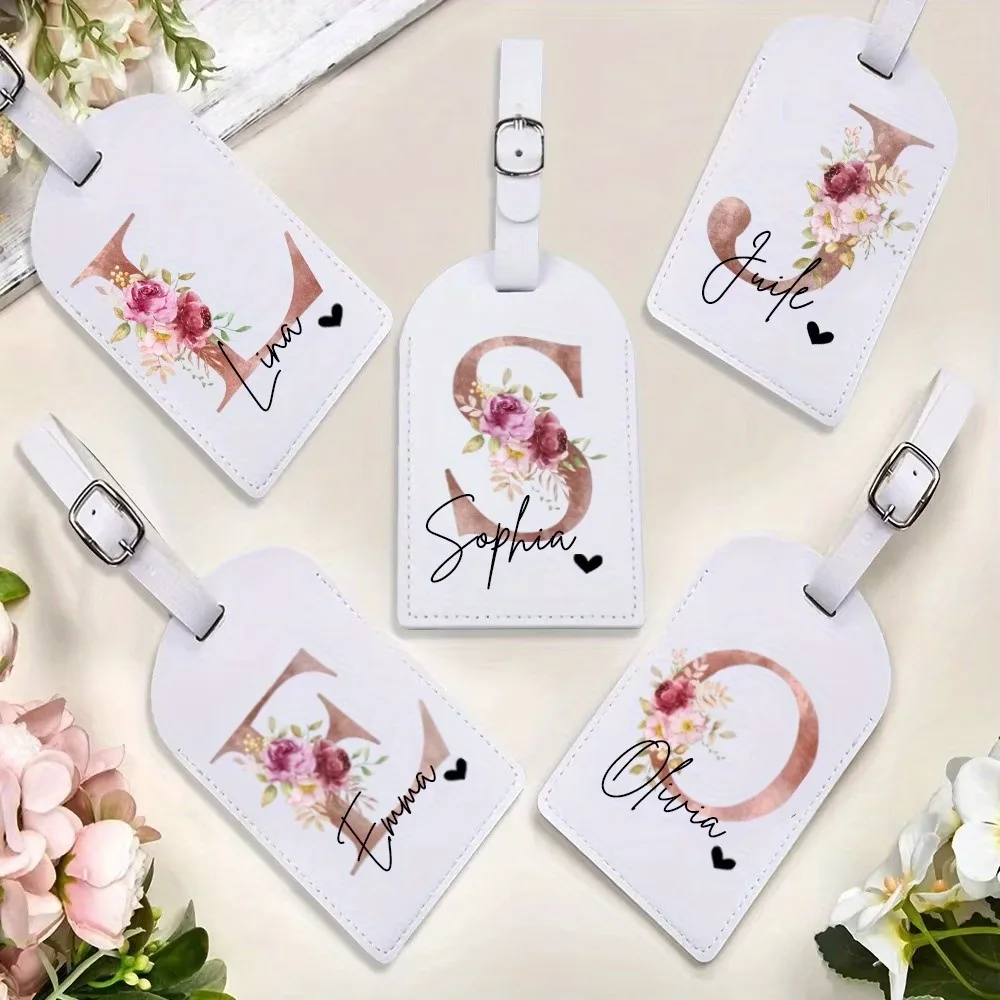 Custom Name Luggage Tag | Personalized PU, Fashion Print Monogram, Portable Label Travel Accessories, Party Favors
Custom Name Luggage Tag | Personalized PU, Fashion Print Monogram, Portable Label Travel Accessories, Party Favors
