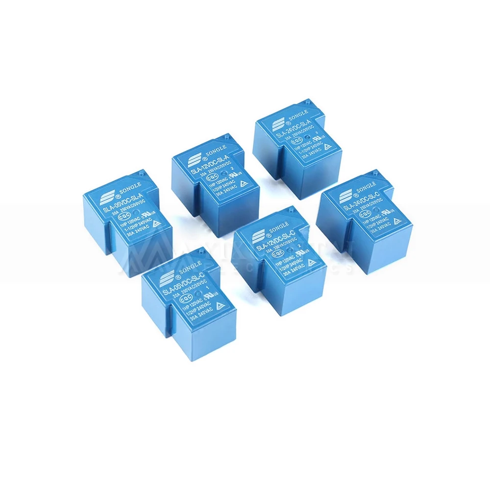 10Pcs SLA SLA-05V 09 12V 24V 48VDC-SL-A -C 4Pin 5Pin 6pin 30A T90 SLA-05VDC-SL-A SLA-12VDC-SL-A SLA-24VDC-SL-C Power Relay
10Pcs SLA SLA-05V 09 12V 24V 48VDC-SL-A -C 4Pin 5Pin 6pin 30A T90 SLA-05VDC-SL-A SLA-12VDC-SL-A SLA-24VDC-SL-C Power Relay