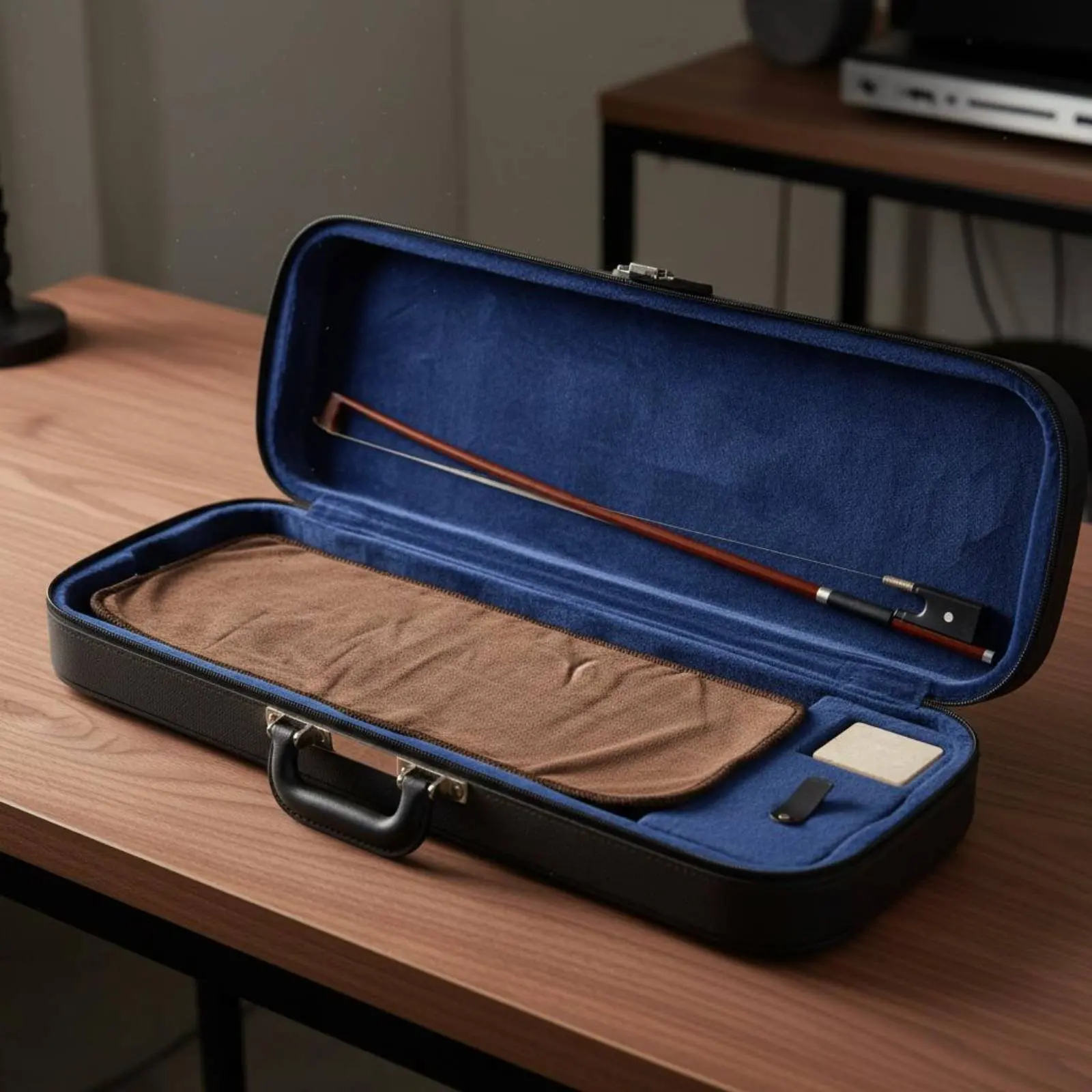 Violin Cover Cloth Wear-Resistant Plush Violin Protector Musical Instrument Accessory Lightweight Moisture-Resistant for Travel