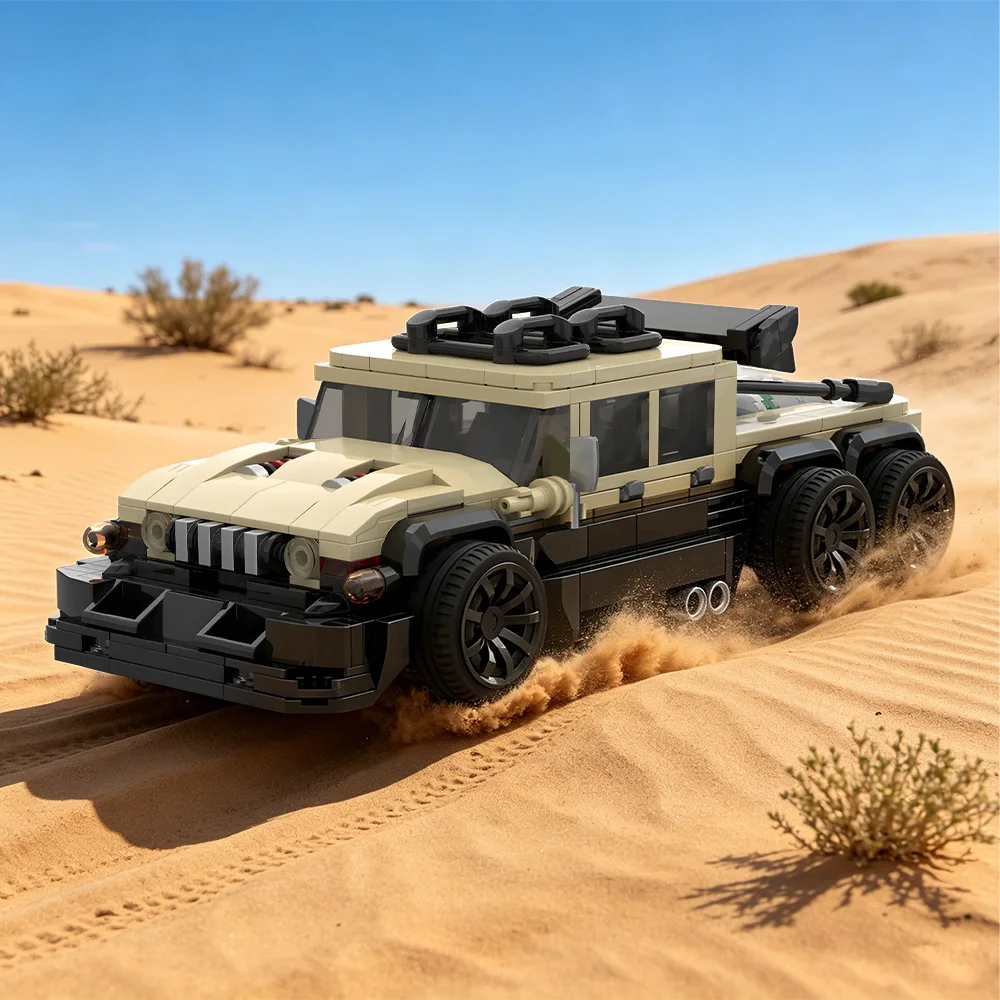 MOC 2009 AM General Humvee Custom 6x6 Building Blocks City Vehicles 570-Piece Car Model Bricks Toy Adult Gift
MOC 2009 AM General Humvee Custom 6x6 Building Blocks City Vehicles 570-Piece Car Model Bricks Toy Adult Gift